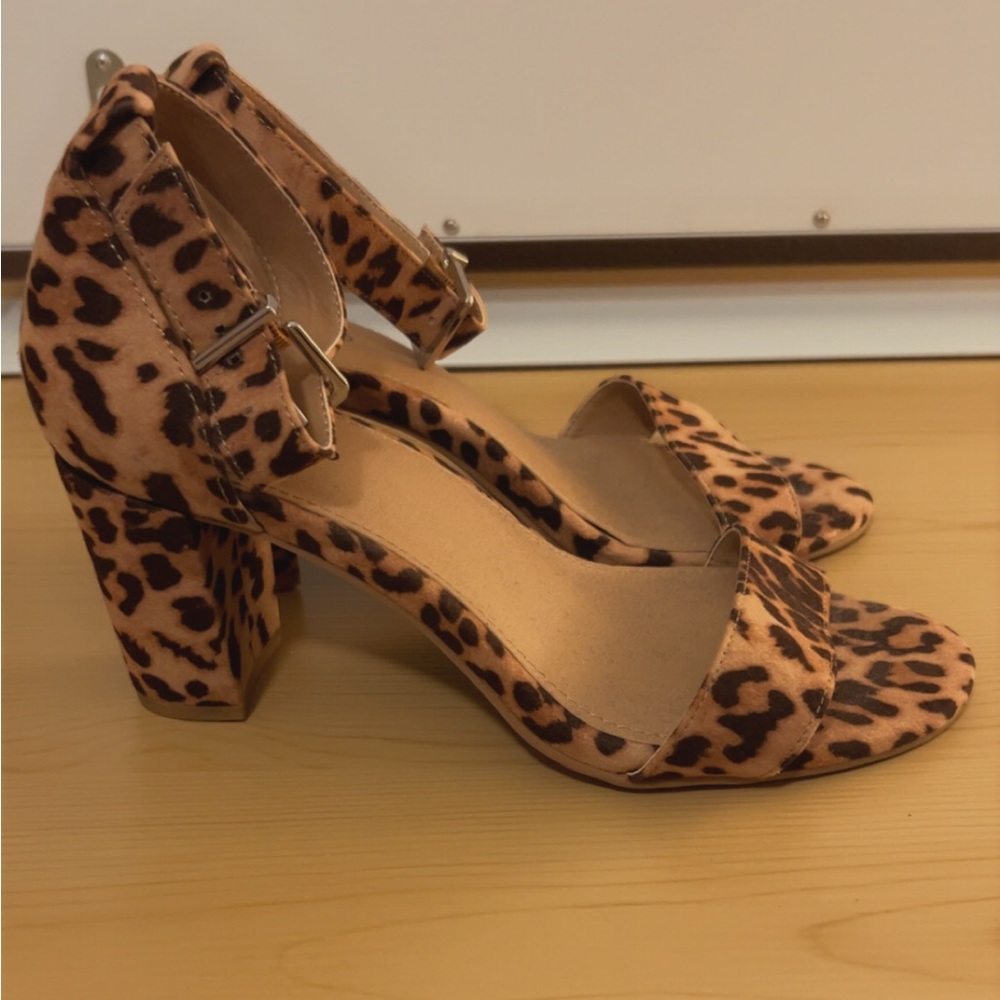 Torrid Animal Print Block Heels